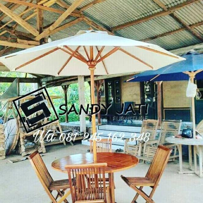 Meja Kursi Payung Cafe Outdoor