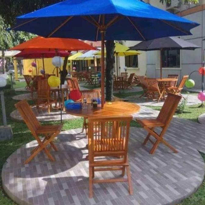 Meja Payung Set Resto/Taman/Outdoor