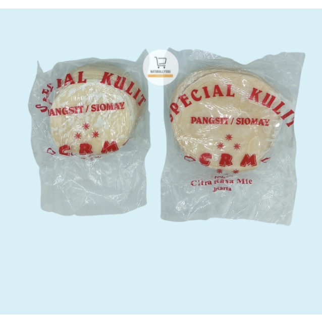 

Ready Stok [BISA KIRIM LUAR KOTA] Kulit Pangsit Siomay Kulit Dimsum Bulat CRM