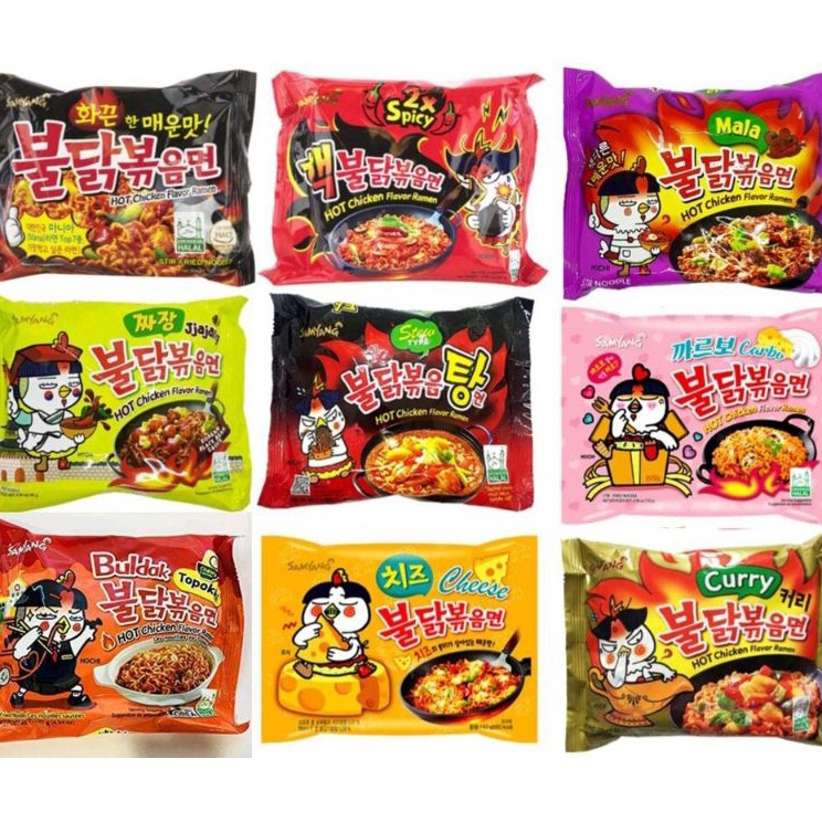 

[KODE PRODUK 8S8EI7456] Samyang halal All variant/samyang original,extrahoot,cheese,carbonara