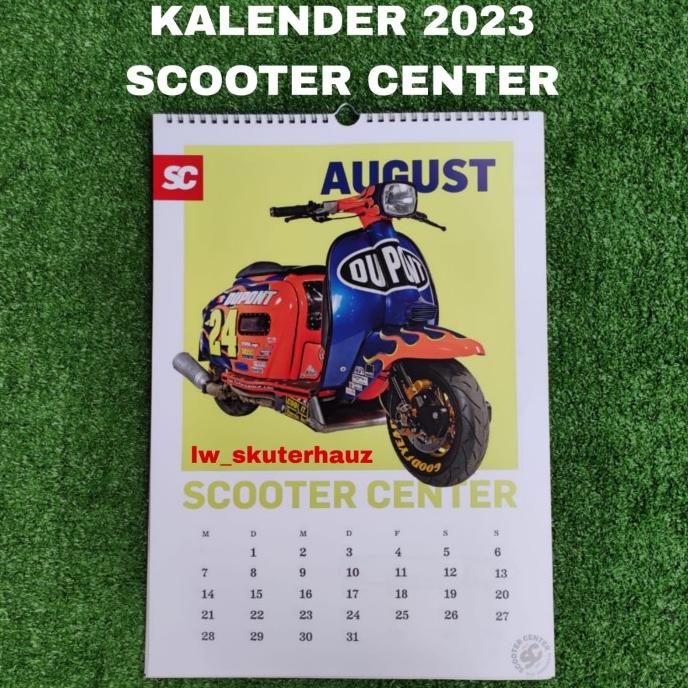 

Kalender 2023 Scooter Center Original