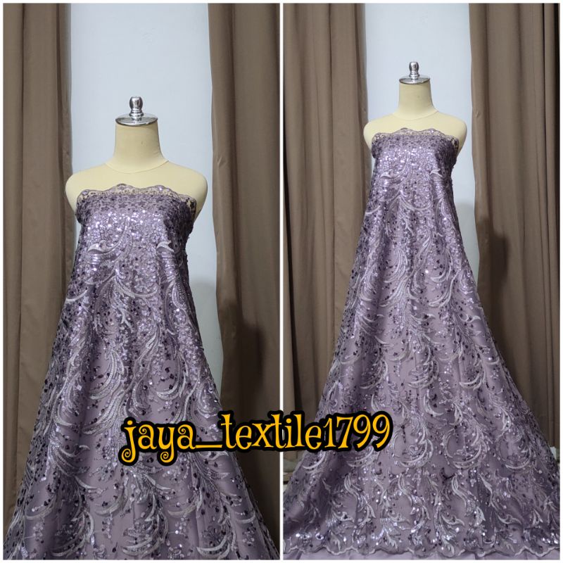 Tile Payet Spangkle/tile Elisab/Tile Payet Brokat kebaya