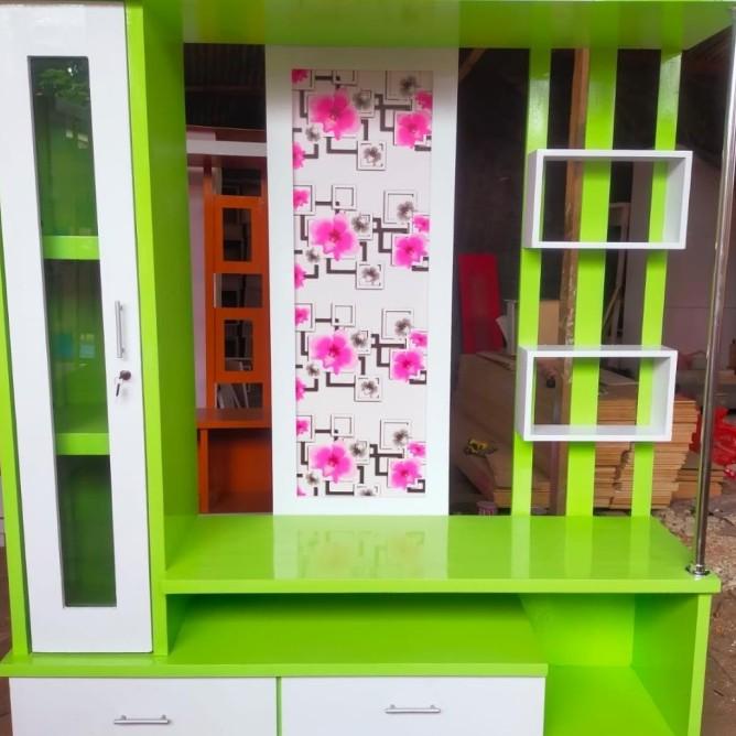 Bufet Partisi/ Sketsel Minimalis/ Penyekat Ruangan/ Rak Tv/ Gupet Tv