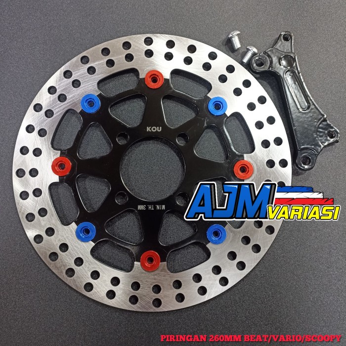 PIRINGAN CAKRAM 260MM DISC BEAT ESP FI SCOOPY VARIO 110 BEAT