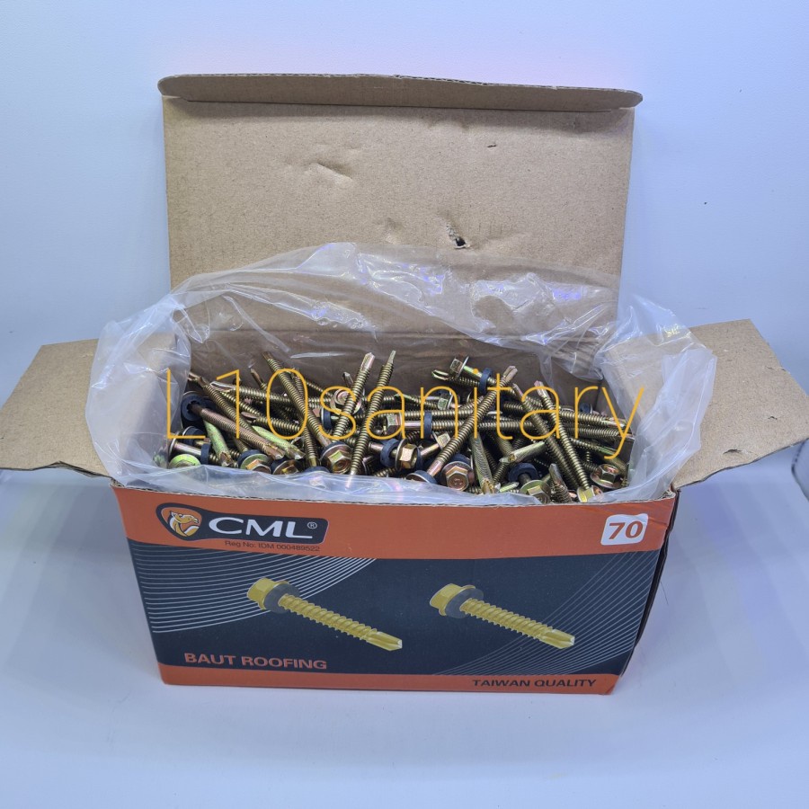 CAMEL 20 / Baut Roofing CAMEL 12 X 20 2cm Baut Baja Ringan CAMEL 20 PER KTK 500pc