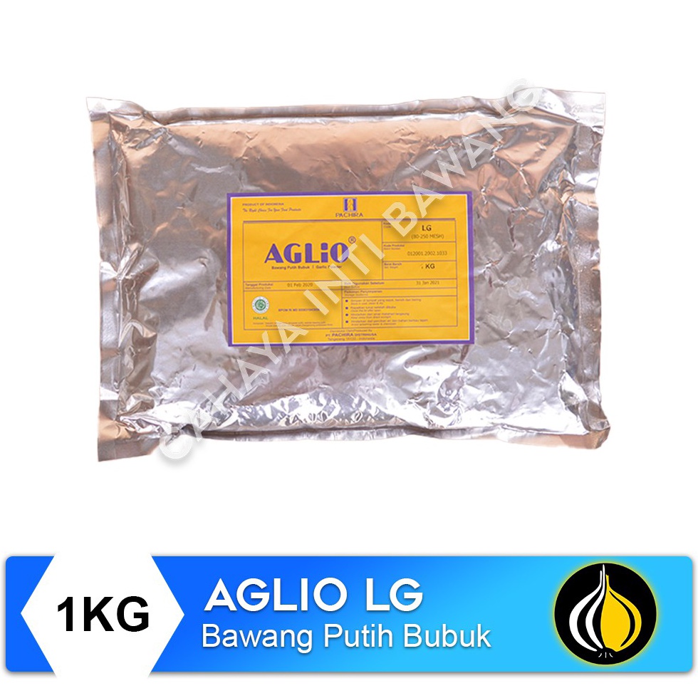 

ピ Aglio LG (Bawang Putih Bubuk) [Garlic Powder] - 1KG ピ