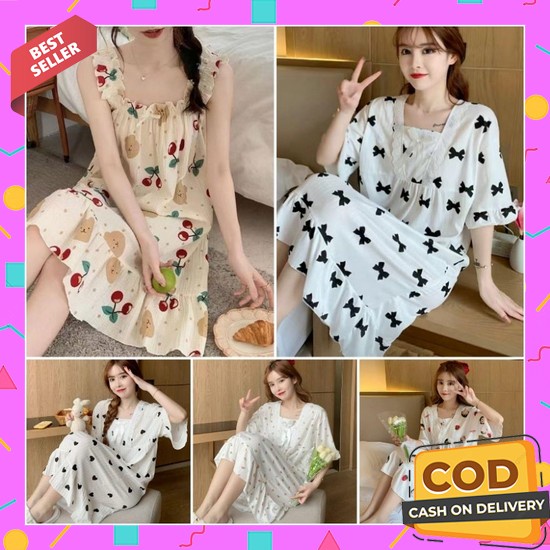 Daster Viral Kekinian Wanita Dewasa Sexy Homydress Model Terbaru 2023  Baju Tidur Daster Wanita Imp