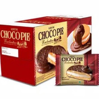 

Model terbaru LOTTE Choco Pie [ 12 pcs ] * LRY