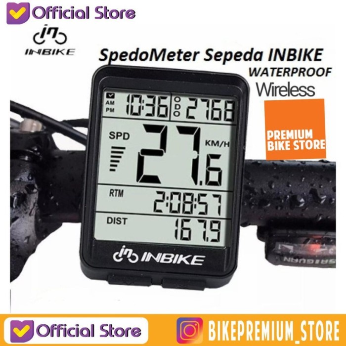 BEST PRODUCT INBIKE Speedometer Sepeda Wireless Sensor