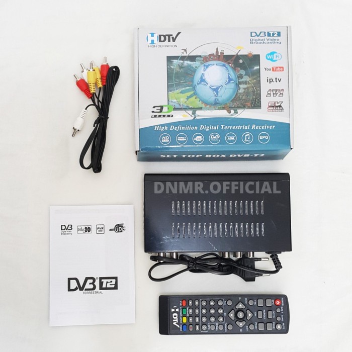 NEW SERIES DVBT2 SET TOP BOX ALAT MENANGKAP SIARAN DIGITAL TERRESTIAL TV ORIGINAL TERBARU