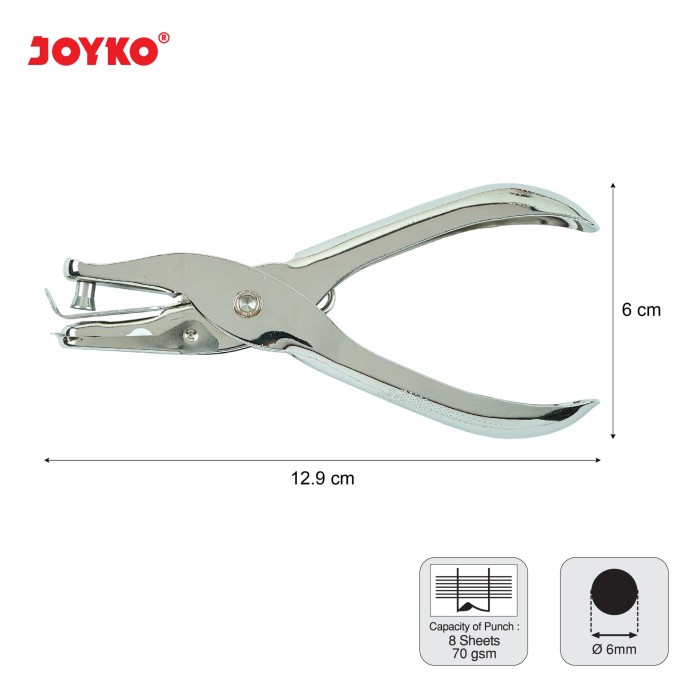 

Pembolong Kertas Satu Lubang One Hole Punch Joyko Pu-34