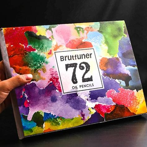 

Brutfuner Pensil Warna 48 / 72 / 120 Colors Oil Pencil / Artist Pencils Set Mix media
