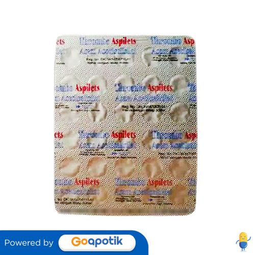 THROMBO ASPILETS 80 MG STRIP 30 TABLET