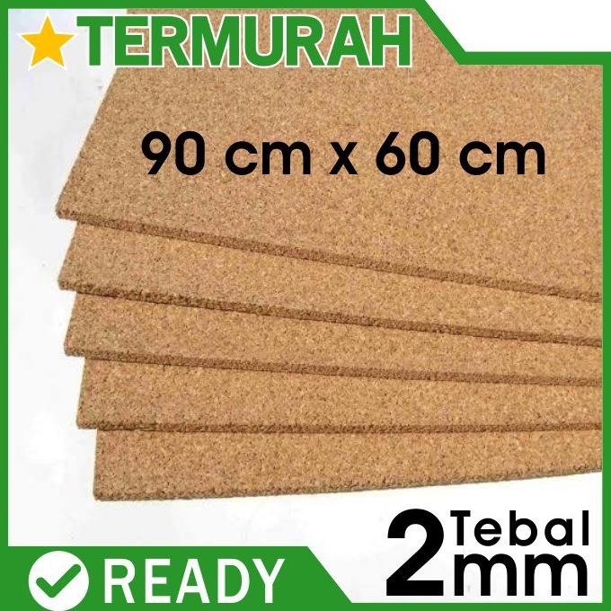 

Grosir Cork Board 2Mm Pin Sheets Sheet Gabus Lembaran Patah Polos Mading Tebal 2 Mm