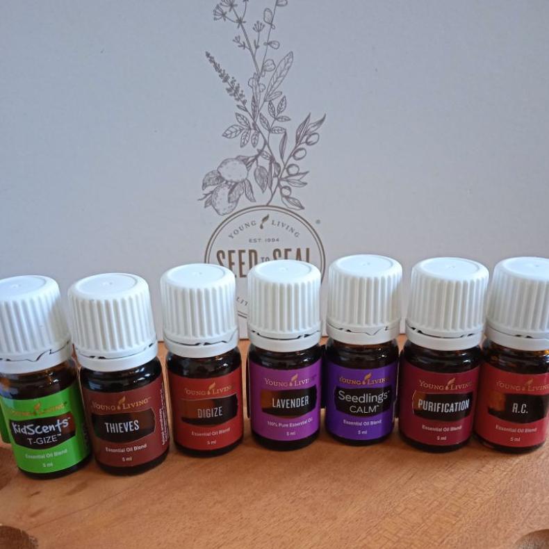YL 5ml peppermint oil young living,rc oil young living, digize oil young living, thieves oil young l
