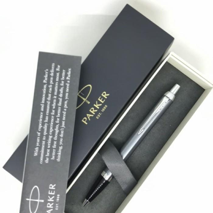 

Pen Parker New Im Blue Grey Ct Ballpoint M.Blk Tb