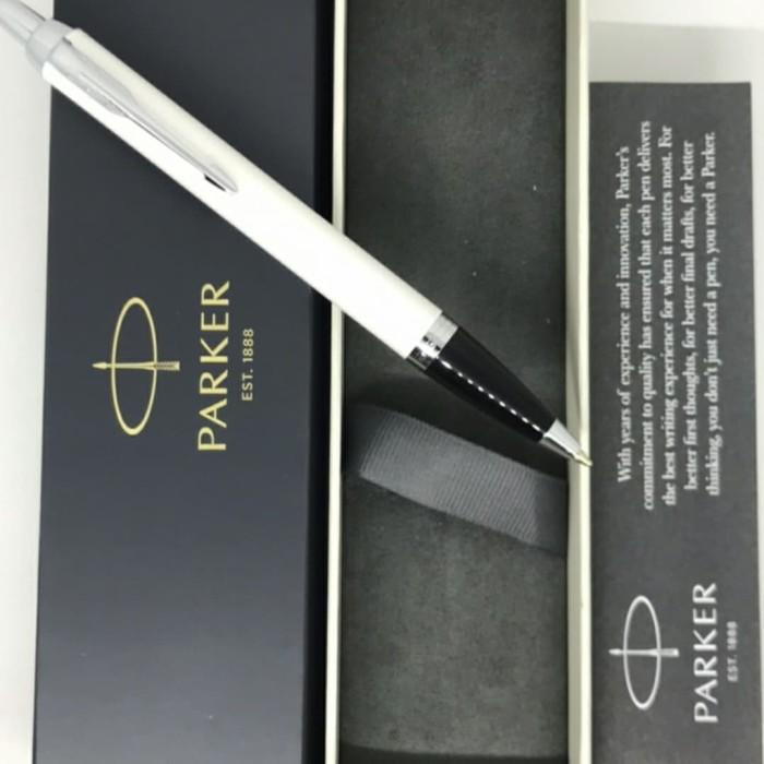 

Pen Parker New Im White Ct Ballpoint M.Blk Tb