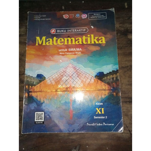 

Buku Intan Pariwara Matematika Kelas 11