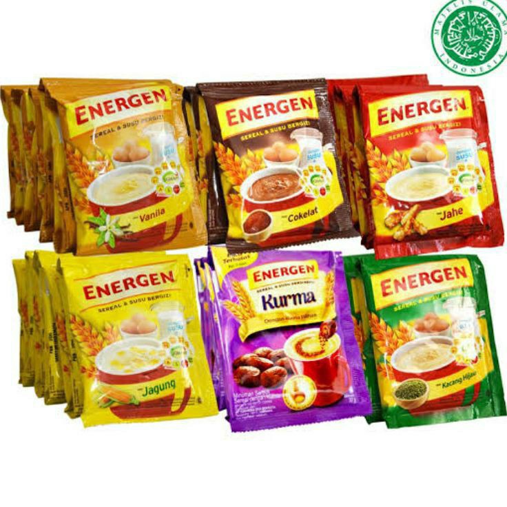 

Lihat Disini Energen all Varian eceran per renceng 32Gr @10pcs