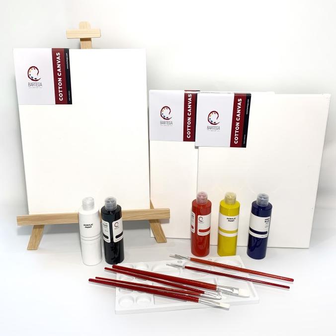 

DELUXE Painting Kit (Set Alat Lukis)