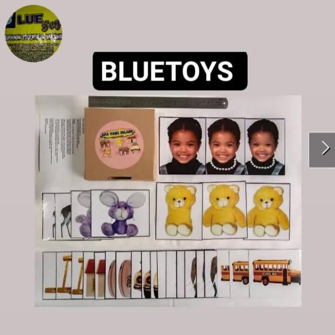 Kartu Flash Cards Terapi Wicara Perilaku Autis Apa Yang Hilang