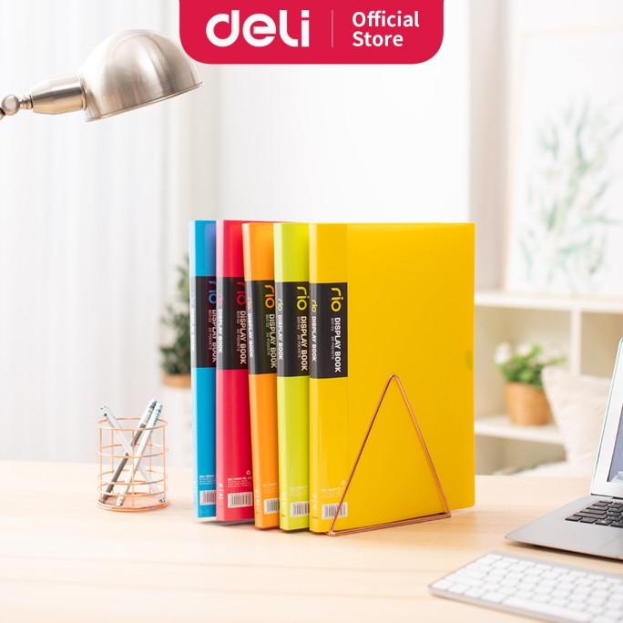 

Deli Eb01102 Display Book/Clear Holder-Rio Fc 20P 5C