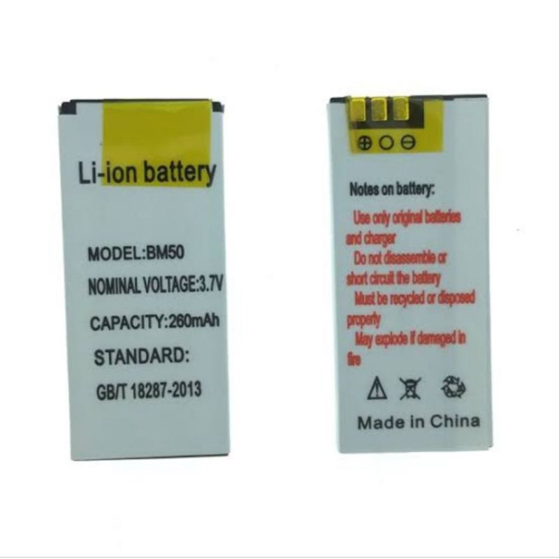 Batrai BM50 For L8STAR Hp mini BM 50 Batre hp mini 550mAh Baterai mini Battery