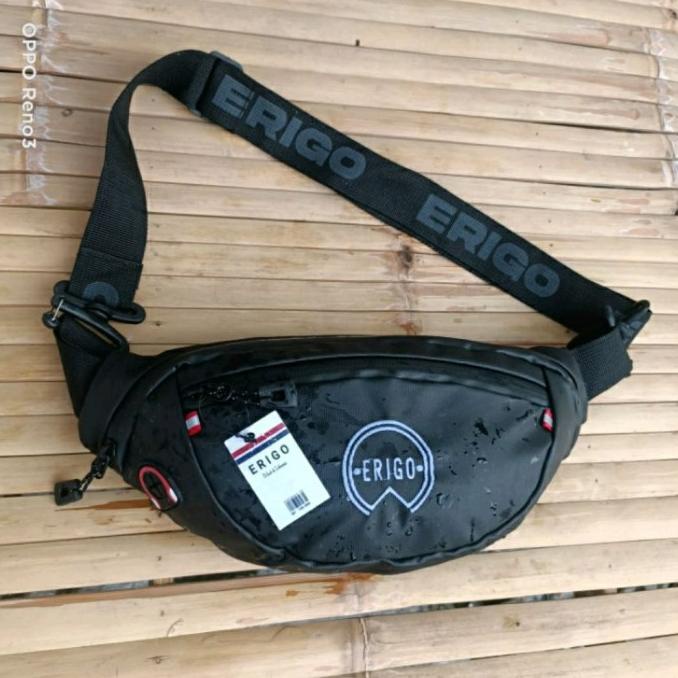 waistbag pria ERIGO waterproof anti air tas selempang