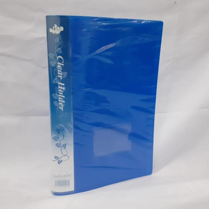 

Felix Clear Holder Folio Isi 60 Lembar - Biru