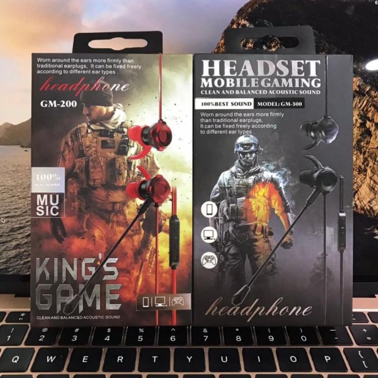 KEN535 Hansfree Headset Earphone Gaming GM- 007 King's Game ***