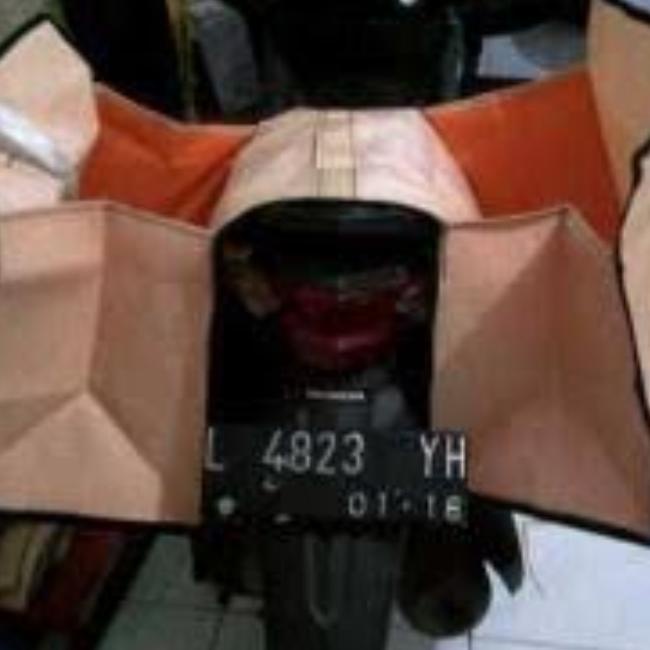 tas motor karung ronjot plastik obrok rengkek kurir kirim montor bag