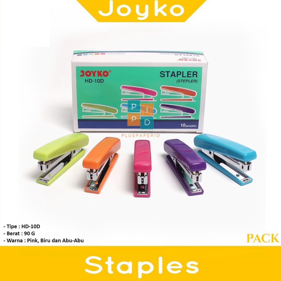 

❇Buruan Beli❅ TTGBC JOYKO - Staples HD-10D Stapler Steples - Pcs D94 ↑Super Promo