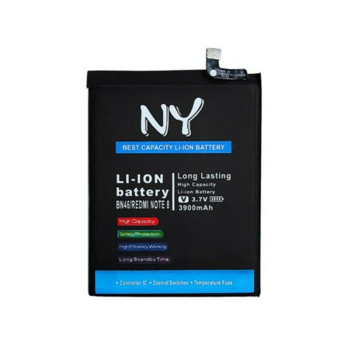 Terlaris Batu Baterai Ny Double Power Xiaomi Redmi 7 Note 8 6 Bn46 Bn-46 Bn 46