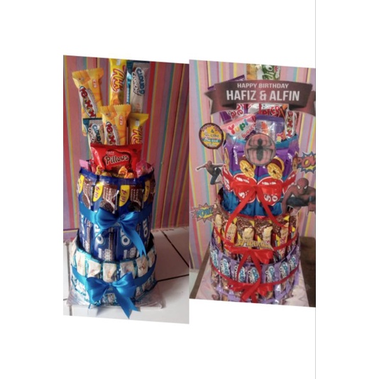 

Snack tower 3 susun karakter