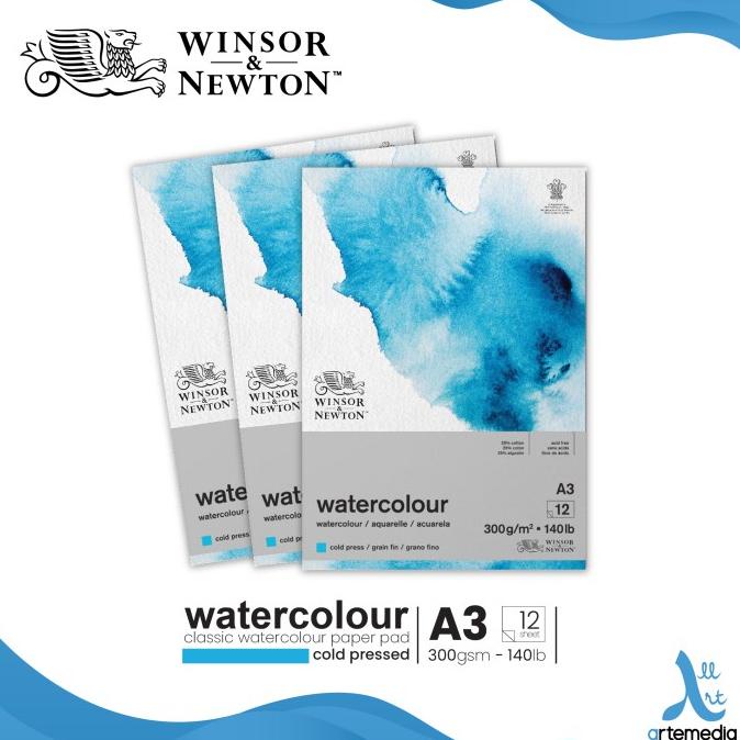 

Kertas Cat Air Winsor & Newton Classic A3 Watercolor Paper