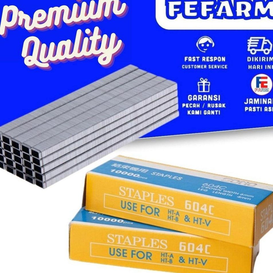 

[KODE PRODUK ABCVA9392] Tapetool Refill Staples Isi Ulang Tapetool FEFARM