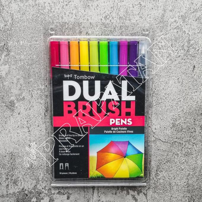 

Terlaris Tombow Dual Brush Pen set 10 Warna SALE