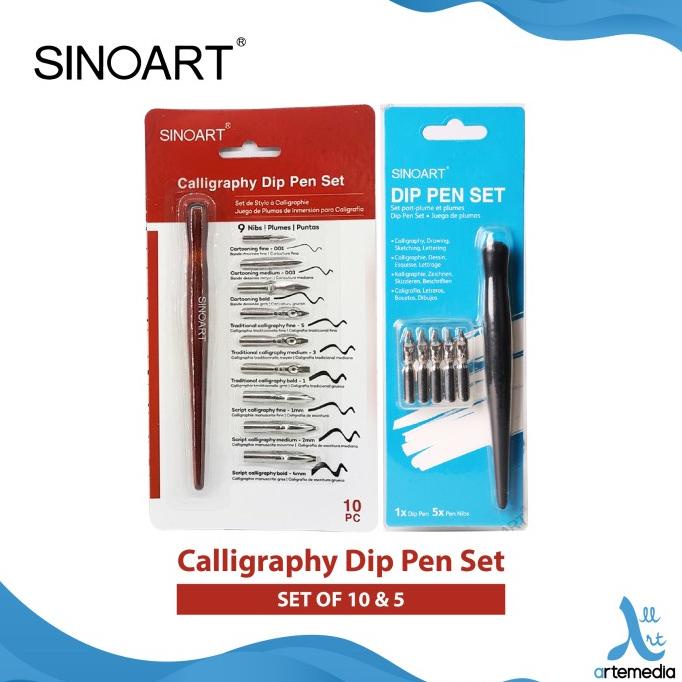 

Terlaris Pena Kaligrafi Sinoart Calligraphy Dip Pen Set SALE