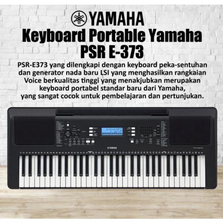 Laris Keyboard Piano Organ Yamaha Psr E 373 Psre373 Psr E 373 Original Yamaha