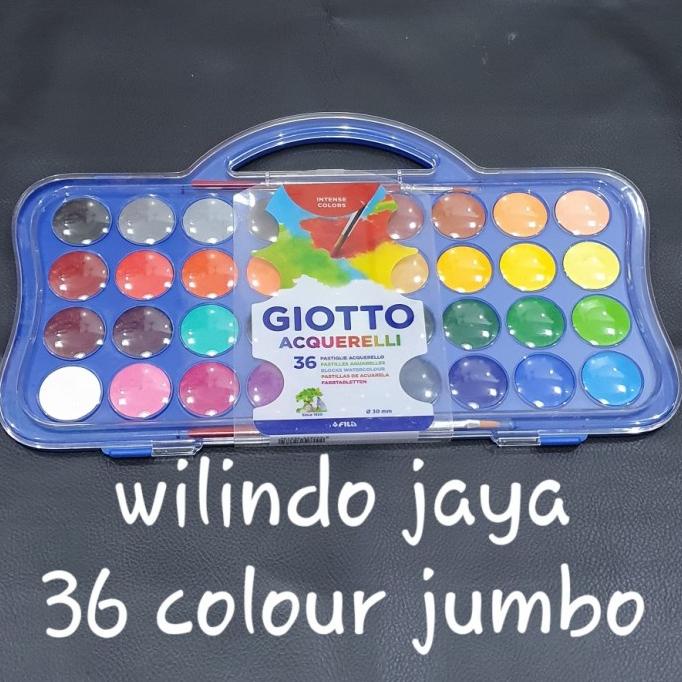 

GIOTTO Cat Air / Acquerelli Jumbo 36 Warna