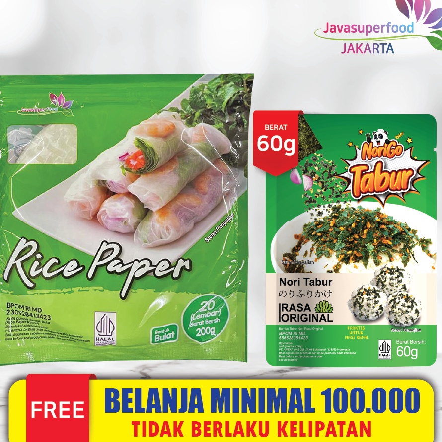 

✓ Banh Trang High Quality Rice Paper 22cm / Rice Paper / Kulit Lumpia Vietnam Rice Paper / rice roll spring roll / Salad Wrap / Rice Paper