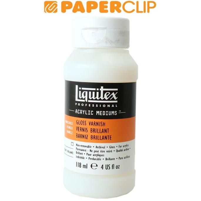 

VARNISH ACRYLIC LIQUITEX GLOSS 118ML 6204LQ