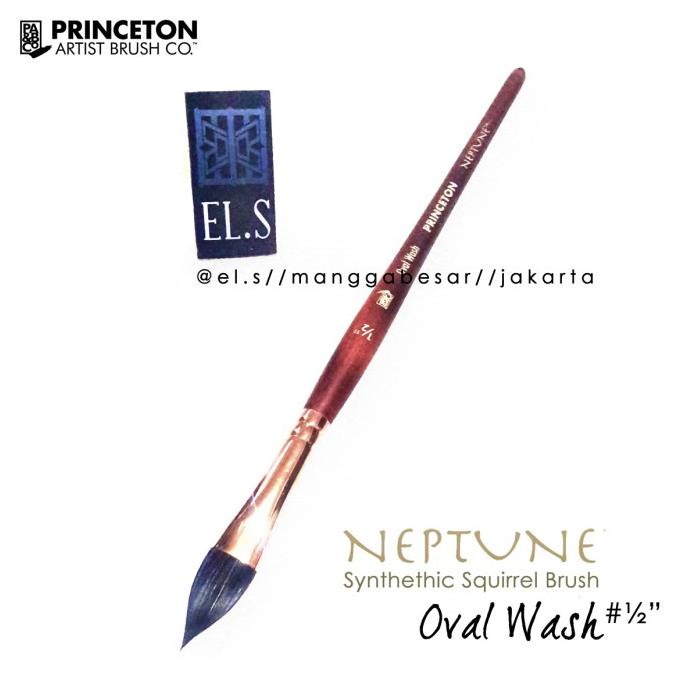 

Princeton Neptune Brush Oval Wash 1/2" ( Kuas Lukis )