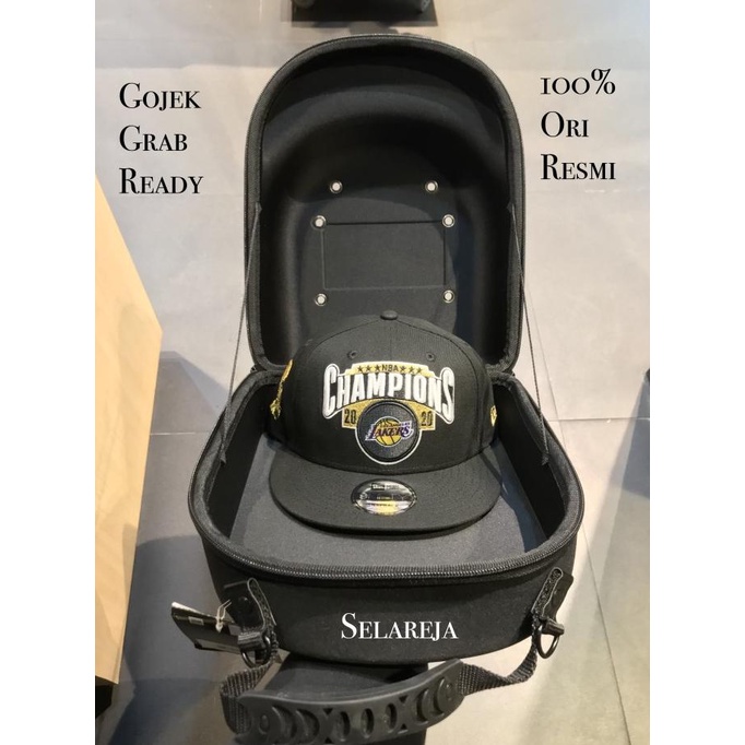 Tas Travel Bag New Era Carrier 6 Pack Cap Black 100% Original Resmi