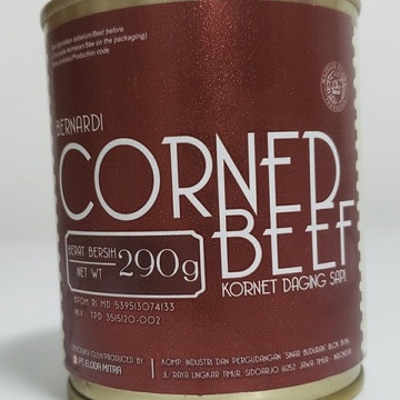 

Import ✨Terbaik✨ BERNARDI CORNED BEEF 290GR KORNET DAGING SAPI 