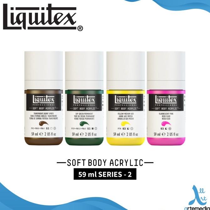 

Cat Akrilik Liquitex Soft Body 59ml Series 2 Acrylic Color - 02/02