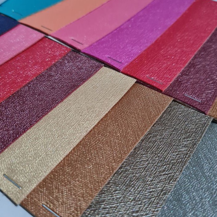 MTNP6452㊥ Kulit Sintetis / Botega - Prada Teiga Hujan Metalik Doff ㊫