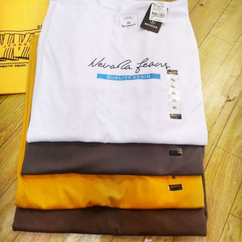 KAOS NEVADA FULL HANGTAG LABEL MURAH