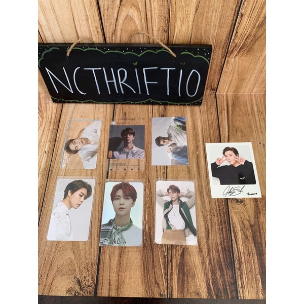 NCT 127 JOHNNY PHOTOCARD PC NATURE REPUBLIC CLEAR DENIM COOL GUYS SUMMER VACATION SEASONS GREETING 2