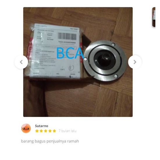 Center Piece Kopling Kompresor Ac Mobil Kijang Grand Kapsul Panther Kode 264